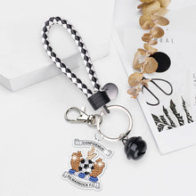 Load image into Gallery viewer, PET Double Sided Football Club Diamond Art Keyring for Home Birthday Party Decor