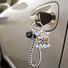 Load image into Gallery viewer, PET Double Sided Football Club Diamond Art Keyring for Home Birthday Party Decor