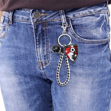 Load image into Gallery viewer, PET Double Sided Football Club Diamond Art Keyring for Home Birthday Party Decor