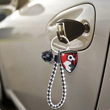 Load image into Gallery viewer, PET Double Sided Football Club Diamond Art Keyring for Home Birthday Party Decor