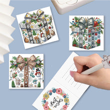 Load image into Gallery viewer, 6Pcs Christmas Gift Box DIY Diamond Painting Card for Friends Family Gift