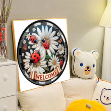 Load image into Gallery viewer, Diamond Painting - Full Round - Round Card Ladybug (40*40CM)