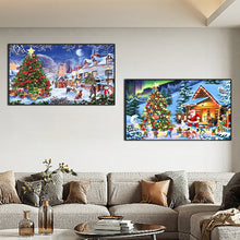 Load image into Gallery viewer, 2pcs Round Diamond Painting Set - Christmas Street (70*40CM)