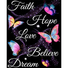 Load image into Gallery viewer, 6pcs Round Diamond Painting Set - Dream Butterfly (30*40CM)