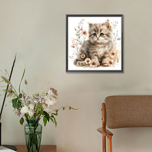 Load image into Gallery viewer, Diamond Painting - Full Round - Cat (30*30CM)