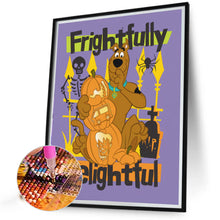 Load image into Gallery viewer, AB Diamond Painting - Full Round - scooby doo halloween (40*50CM)