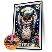 Load image into Gallery viewer, AB Diamond Painting - Full Round - night owl (40*60CM)