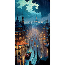 Load image into Gallery viewer, Diamond Painting - Full Round - night city (40*75CM)