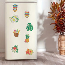 Load image into Gallery viewer, 8Pcs Special Shape Hawaii Diamond Painting Fridge Stickers for Home Decor