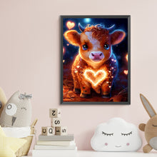 Load image into Gallery viewer, Diamond Painting - Full Round - Cow (35*45CM)