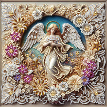 Load image into Gallery viewer, Diamond Painting - Partial Special Shaped - angel girl (30*30CM)