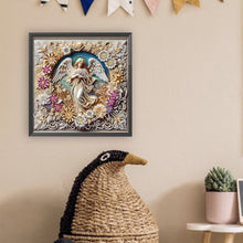 Load image into Gallery viewer, Diamond Painting - Partial Special Shaped - angel girl (30*30CM)