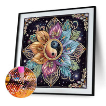 Load image into Gallery viewer, Diamond Painting - Partial Special Shaped - Bagua Xiaocaihua (30*30CM)