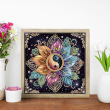 Load image into Gallery viewer, Diamond Painting - Partial Special Shaped - Bagua Xiaocaihua (30*30CM)