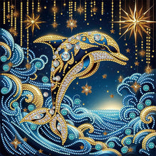 Load image into Gallery viewer, Diamond Painting - Full Round - whale (30*30CM)