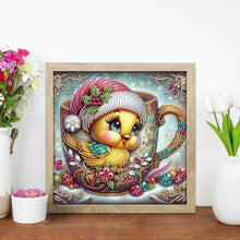 Load image into Gallery viewer, Diamond Painting - Full Round - Christmas little yellow duck (30*30CM)