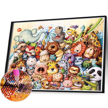 Load image into Gallery viewer, Diamond Painting - Full Round - Animal Photo (60*45CM)