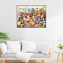 Load image into Gallery viewer, Diamond Painting - Full Round - Animal Photo (60*45CM)