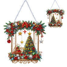 Load image into Gallery viewer, Christmas Special Shape Garland Diamond Painting Hanging Pendant for Wall Window