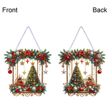 Load image into Gallery viewer, Christmas Special Shape Garland Diamond Painting Hanging Pendant for Wall Window