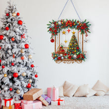 Load image into Gallery viewer, Christmas Special Shape Garland Diamond Painting Hanging Pendant for Wall Window