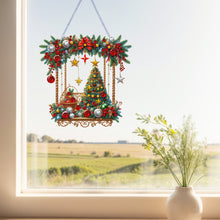Load image into Gallery viewer, Christmas Special Shape Garland Diamond Painting Hanging Pendant for Wall Window