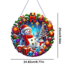 Load image into Gallery viewer, Christmas Special Shape Garland Diamond Painting Hanging Pendant for Wall Window