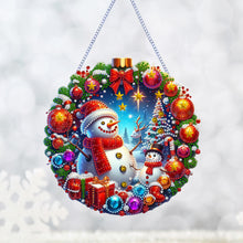 Load image into Gallery viewer, Christmas Special Shape Garland Diamond Painting Hanging Pendant for Wall Window