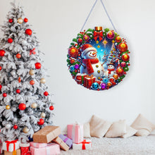 Load image into Gallery viewer, Christmas Special Shape Garland Diamond Painting Hanging Pendant for Wall Window