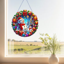 Load image into Gallery viewer, Christmas Special Shape Garland Diamond Painting Hanging Pendant for Wall Window