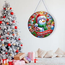Load image into Gallery viewer, Christmas Special Shape Garland Diamond Painting Hanging Pendant for Wall Window
