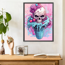 Load image into Gallery viewer, Diamond Painting - Full Round - Halloween Witch and Skeleton (30*40CM)