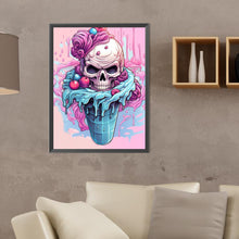 Load image into Gallery viewer, Diamond Painting - Full Round - Halloween Witch and Skeleton (30*40CM)
