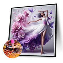 Load image into Gallery viewer, Diamond Painting - Full Round - Elegant Dancer (40*40CM)