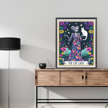 Load image into Gallery viewer, Diamond Painting - Full Square - THE CAT LADY (40*50CM)