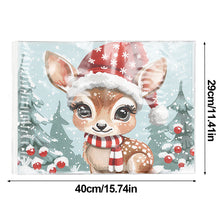 Load image into Gallery viewer, Christmas DIY Diamond Dot Kits Round Diamond Painting Table Mats for Kids Adults