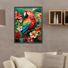 Load image into Gallery viewer, Diamond Painting - Full Round - paper art parrot (30*40CM)