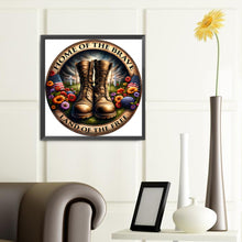 Load image into Gallery viewer, Diamond Painting - Full Round - round military boots (40*40CM)