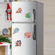 Load image into Gallery viewer, 5Pcs Acrylic Magic Wand Patronus Diamond Art Fridge Magnet for Fridge Whiteboard