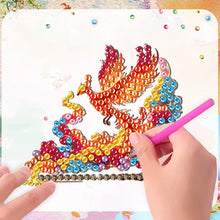 Load image into Gallery viewer, 5Pcs Acrylic Magic Wand Patronus Diamond Art Fridge Magnet for Fridge Whiteboard