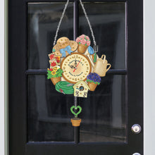 Load image into Gallery viewer, Acrylic Special Shaped Parrot 5D Diamond Painting Clock Art Craft (GH263)