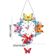 Load image into Gallery viewer, Acrylic Special Shaped Parrot 5D Diamond Painting Clock Art Craft (GH278)