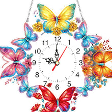 Load image into Gallery viewer, Acrylic Special Shaped Parrot 5D Diamond Painting Clock Art Craft (GH278)