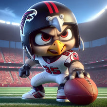 Load image into Gallery viewer, Diamond Painting - Full Round - atlanta falcons football (30*30CM)