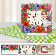 Load image into Gallery viewer, Acrylic Special Shaped Angel Girl Diamond Painting Art Clock Pendants Kit