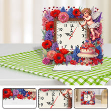 Load image into Gallery viewer, Acrylic Special Shaped Angel Girl Diamond Painting Art Clock Pendants Kit