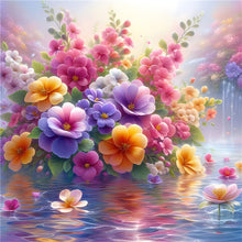 Load image into Gallery viewer, Diamond Painting - Full Round - dream flowers (30*30CM)