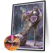 Load image into Gallery viewer, Diamond Painting - Full Round - Flowers and high heels (40*50CM)