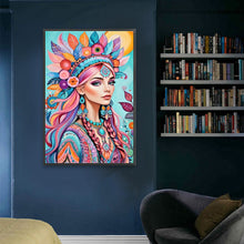 Load image into Gallery viewer, Diamond Painting - Full Square - Exotic girl (40*60CM)
