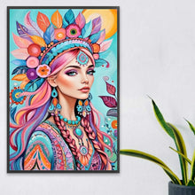 Load image into Gallery viewer, Diamond Painting - Full Square - Exotic girl (40*60CM)